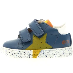 Falcotto Boy's Salazar 3 Vl Casual Shoes - Azure / White / Yellow Discount
