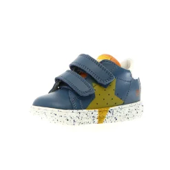Falcotto Boy's Salazar 3 Vl Casual Shoes - Azure / White / Yellow Discount