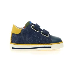 Falcotto Boy's Salazar 3 Vl Casual Shoes - Azure / Yellow / Orange Discount