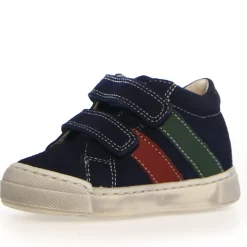 Falcotto Gazer Vl Boy's Casual Shoes - Navy/Green Bottle Fashion