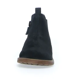 Falcotto Girl's & Boy's Winter Wood Suede Sneakers - Black Hot