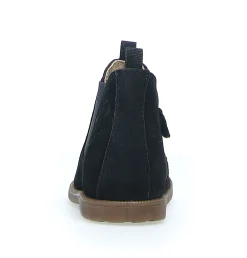 Falcotto Girl's & Boy's Winter Wood Suede Sneakers - Black Hot