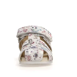 Falcotto Girl's Alby Suede Sandals - Flowery White Online