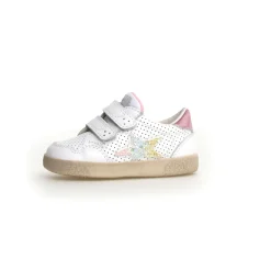 Falcotto Girl's Alnoite Low 2 Vl Casual Shoes - White / Pink Discount