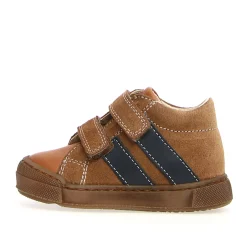 Falcotto Girl's and Boy's Gazer Vl Fashion Sneakers, Cognac Brown Clearance