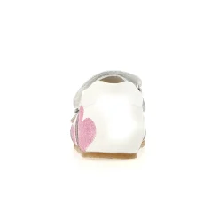 Falcotto Girl's Aryl Sandals - White / Pink Hot