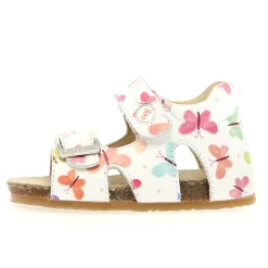 Falcotto Girl's Bea Sandals - White / Multi Discount