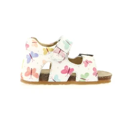 Falcotto Girl's Bea Sandals - White / Multi Discount