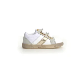 Falcotto Girl's Kilde Low Vl Casual Shoes - White / Platinum Outlet
