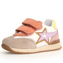 Falcotto Girl's New Ferdi 3 Vl Sneakers - Beige / Milk / Pink Online