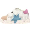 Falcotto Girl's Salazar 3 Vl Casual Shoes - White / Deep Pink / Light Dream Outlet