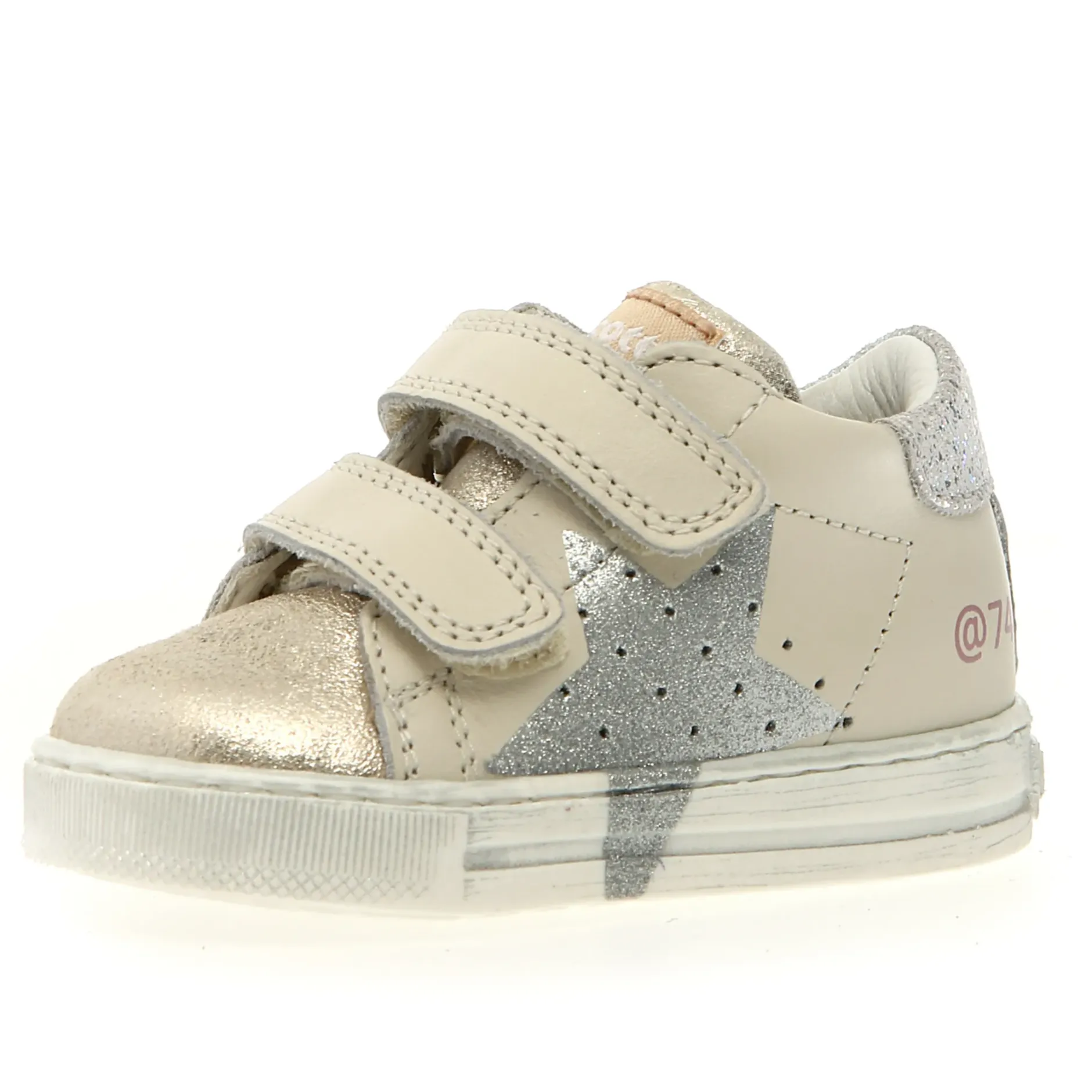 Falcotto Girl's Salazar 3 Vl Casual Shoes - Milk / Platinum Clearance