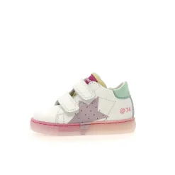 Falcotto Girl's Salazar 3 Vl Casual Shoes - White / Mint / Lilac Clearance