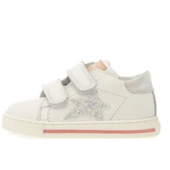 Falcotto Girl's Sasha Vl Casual Shoes - White / Pink / White Hot