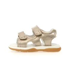 Falcotto Girl's Wunny Sandals - Metallic Cipria / Platinum Hot