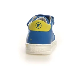 Falcotto Lacus 2 VL Boy's Sneakers - Oltremare/Yellow Hot
