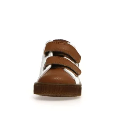 Falcotto Michael Boy's Sneakers - White/Cognac Clearance