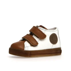 Falcotto Michael Boy's Sneakers - White/Cognac Clearance