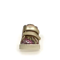 Falcotto Michael Girl's Casual Shoes - Glitter Shaded Platinum Multi Outlet