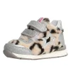 Falcotto New Ferdi 2 Vl Girl's Sneakers - Silver/White/Black Outlet