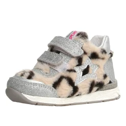 Falcotto New Ferdi 2 Vl Girl's Sneakers - Silver/White/Black Outlet