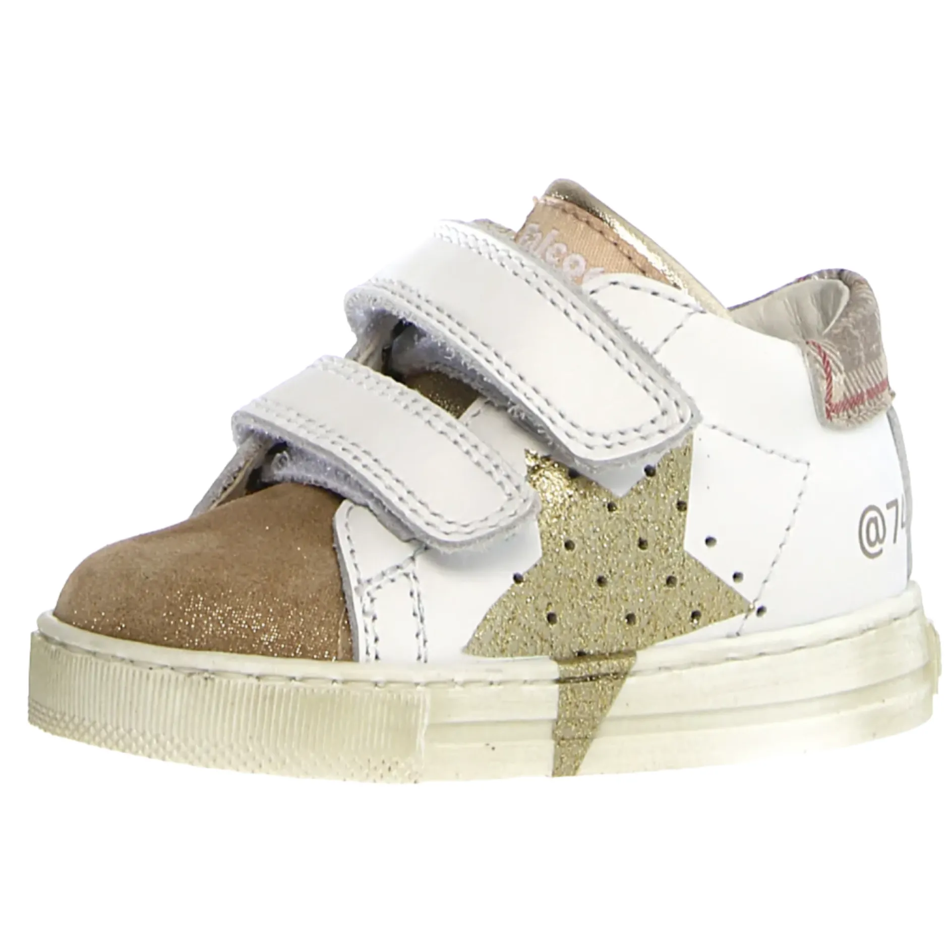 Falcotto Salazar 3 Vl Girl's Casual Shoes - Tartan White/Platinum Discount