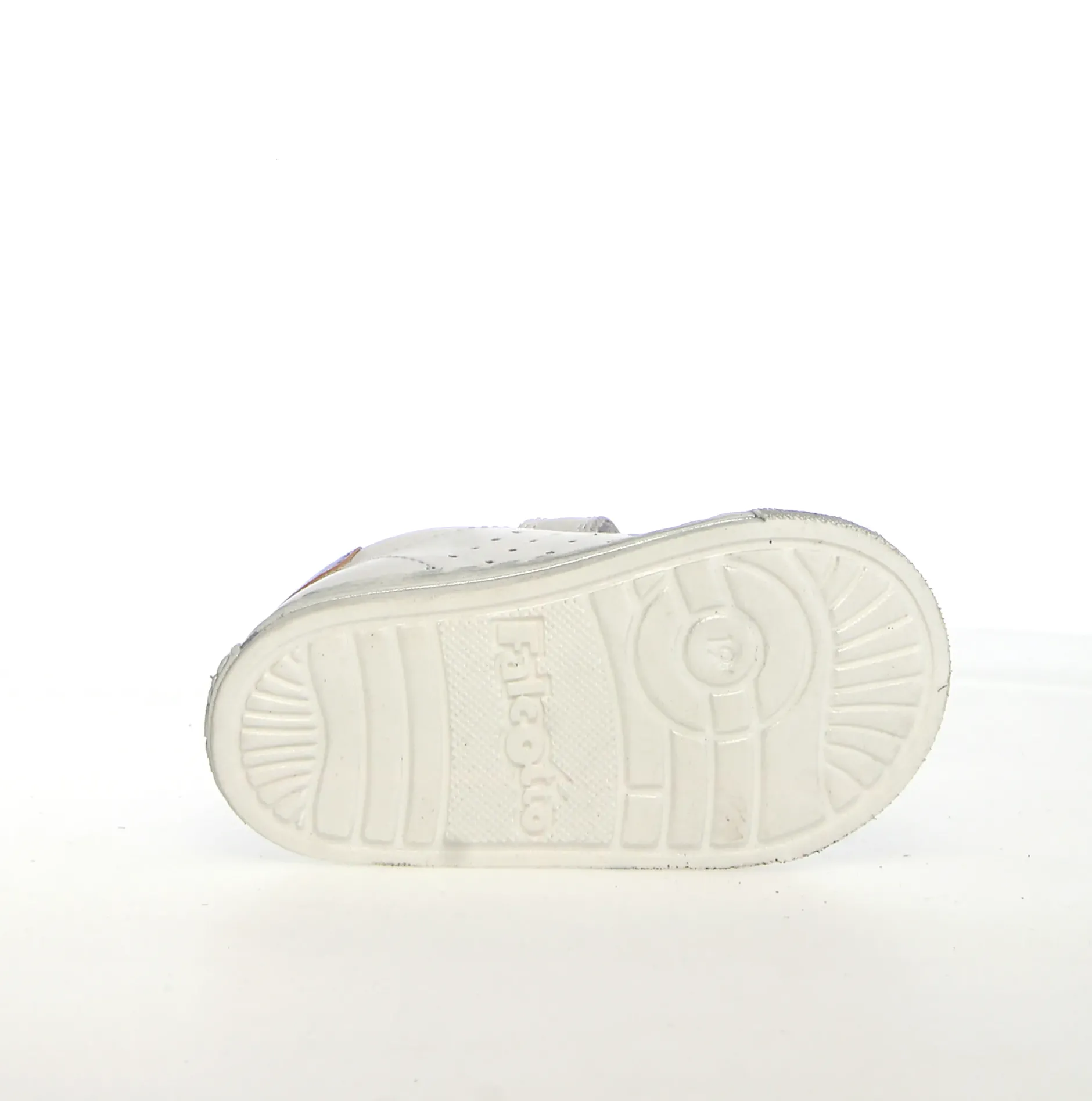Falcotto Salazar 3 Vl Girl's Casual Shoes - White/Silver/Tulip New