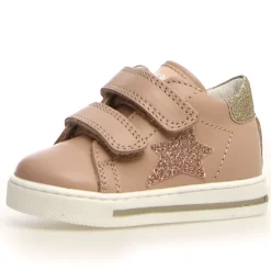 Falcotto Sasha VL Girl's Sneakers - Glitter Cipria/Platinum Discount
