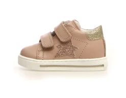 Falcotto Sasha VL Girl's Sneakers - Glitter Cipria/Platinum Discount