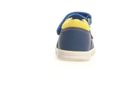 Falcotto Tino Boy's and Girl's Sandals - Azure/Yellow Clearance