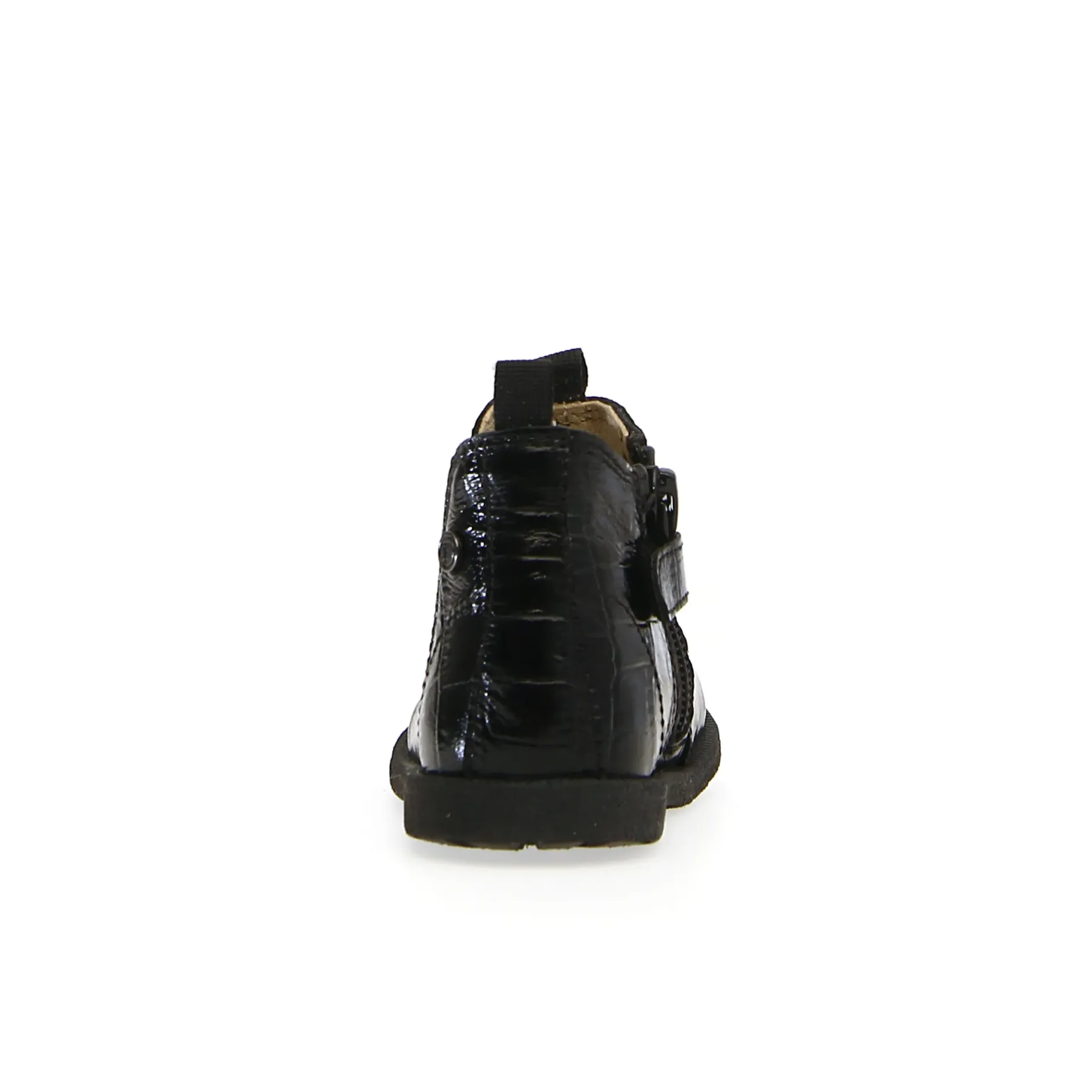 Falcotto Winter Wood Boy's and Girl's Half Boots - Black Embossed Online