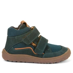 Froddo Boy's and Girl's Tex Autumn Barefoot Ankle Boots - Petroleum New