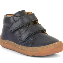 Froddo Boy's First Step Laces Barefoot Shoes - Dark Blue Hot