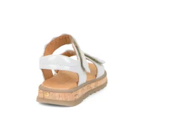 Froddo Girl's Alana Sandals - White Shine Best