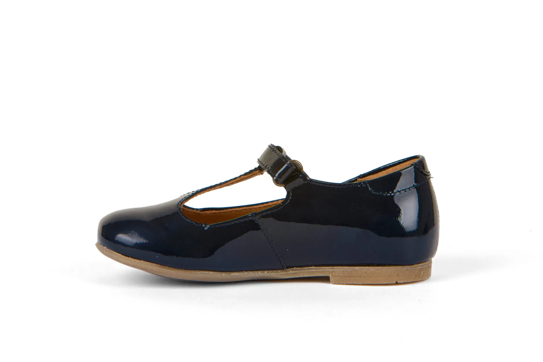 Froddo Girl's Fiona T Bar Dress Shoes - Blue Patent Hot
