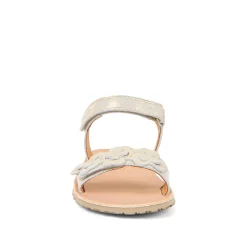 Froddo Girl's Flexy Flowers Sandals - Gold Shine Discount