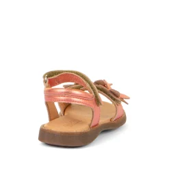 Froddo Girl's Lore Flowers Sandals - Coral Outlet