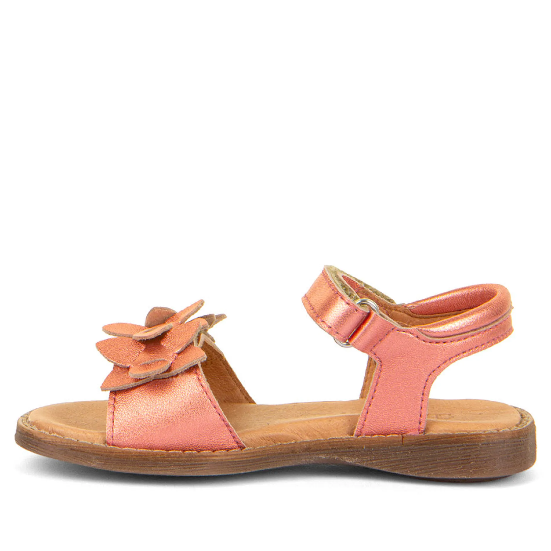 Froddo Girl's Lore Flowers Sandals - Coral Outlet
