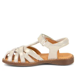 Froddo Girl's Lore Rosa Sandals - Gold Shine Fashion
