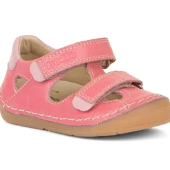 Froddo Girl's Paix Double Sandals - Peach Clearance