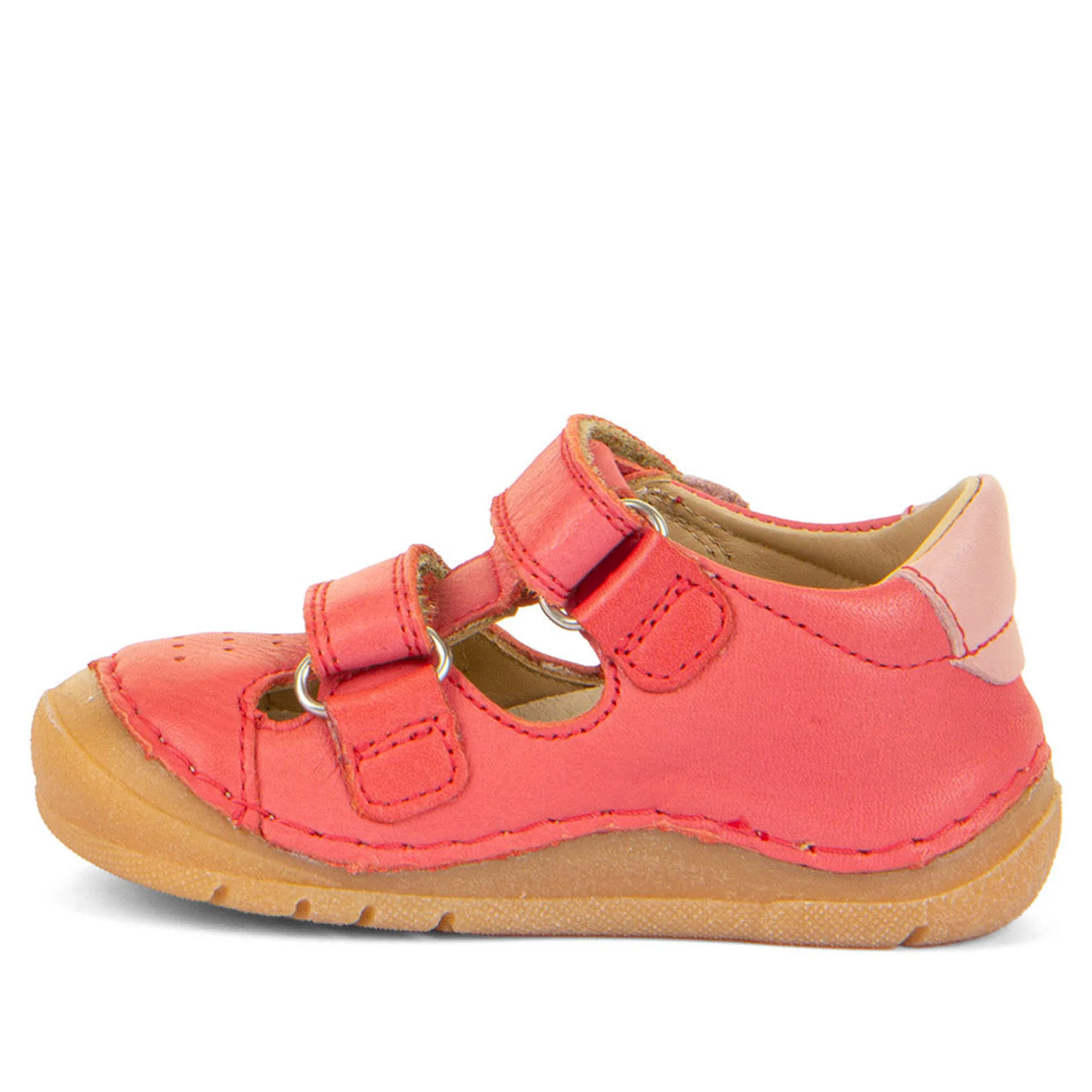 Froddo Girl's Paix Up Double Sandals - Coral Discount