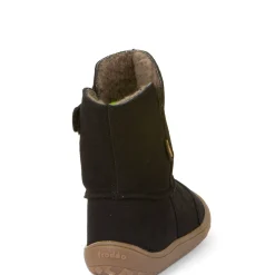 Froddo Kid's Barefoot Tex Suede Waterproof Boots - Black New