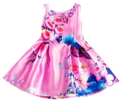 Fun & Fun Girl's BDR3164 Floral Dress - Multi Best
