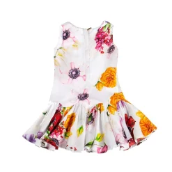 Fun & Fun Girl's BDR3386 Floral Dress - Multi Online