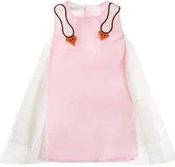 Fun & Fun Girl's NDR3246 Duck Dress - Multi Fashion