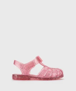Igor 10329-387 Clasica Cristal Sandals, Tr.Fucsia Multi Glitter Hot