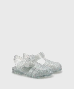 Igor 10329-386 Clasica Cristal Sandals, Tr.Transparente Multi Glitter Outlet