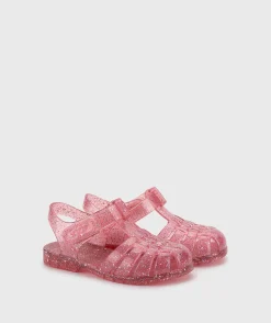 Igor 10329-387 Clasica Cristal Sandals, Tr.Fucsia Multi Glitter Hot