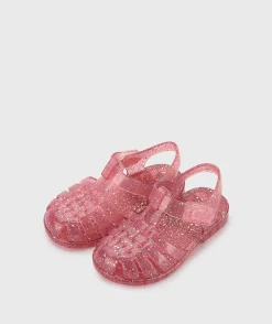 Igor 10329-387 Clasica Cristal Sandals, Tr.Fucsia Multi Glitter Hot