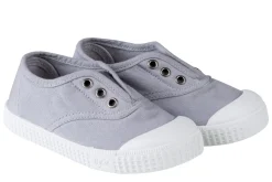 Igor Berri Boy's and Girl's S10161 Laceless Canvas Shoes - Gris Fashion